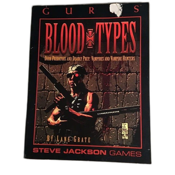 GURPS Blood Types Dark Predators and Deadly Prey: Vampires and Vampire Hunters - Picture 1 of 2
